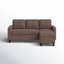Canapé avec repose-pieds 76,4 po Azura-1017886183