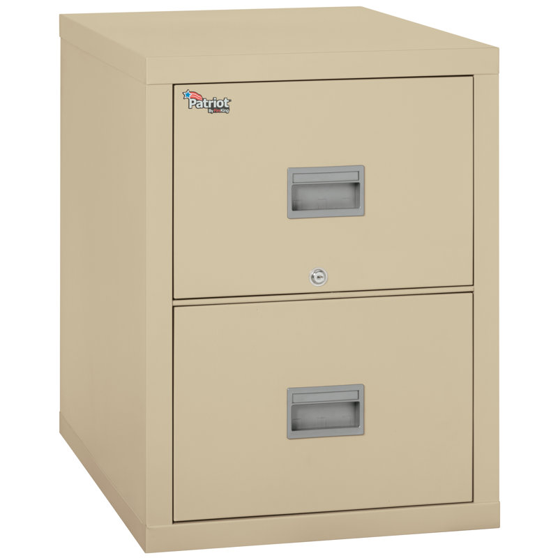 Classeur vertical à 2 tiroirs Patriot, Parchemin, 27.75'' H X 20.81'' W X 31.56'' D