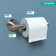 Logis Universal Wall Mount Toilet Paper Holder