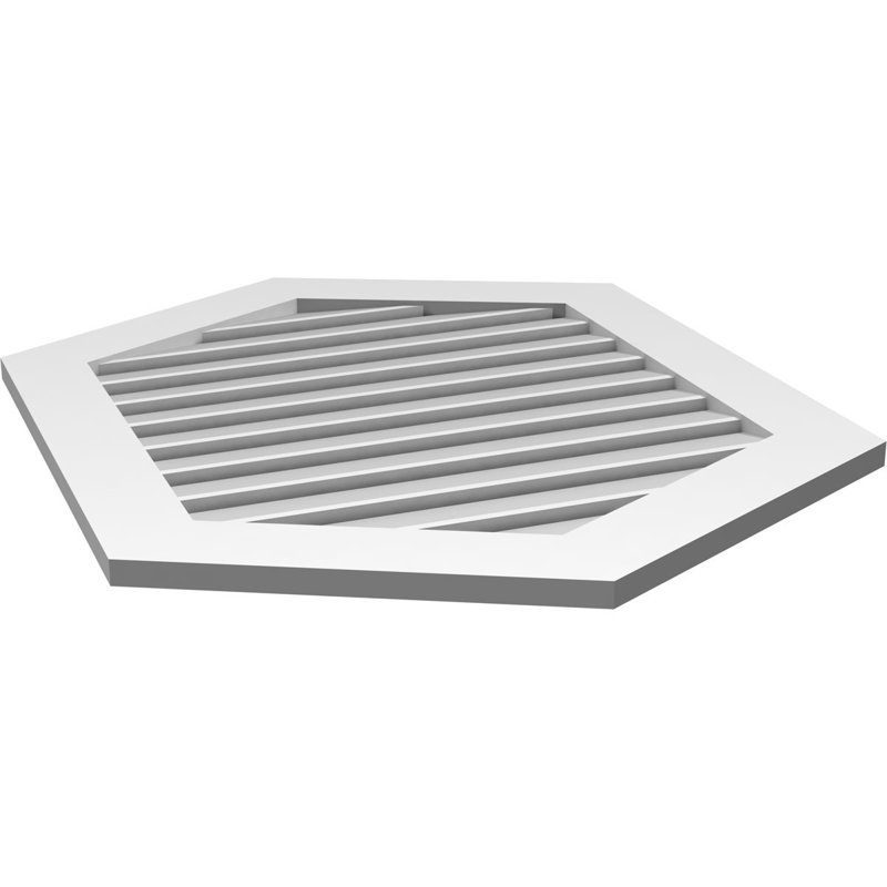 Pente verticale verticale en uréthane 6 pi, H 1 po x l 30 po x L 38 po