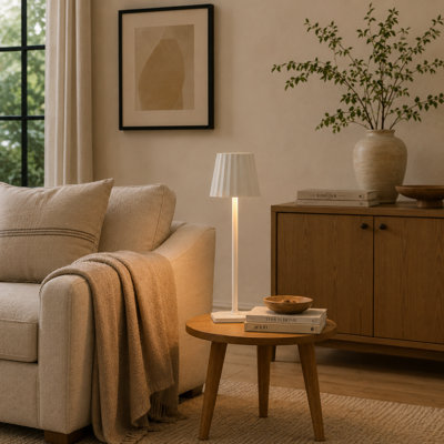 Lidia Rechargeable LED Table Lamp