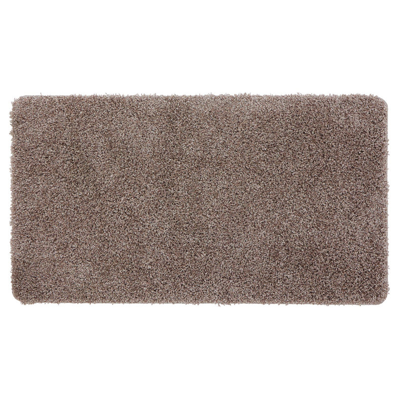 Buddy Bath Fleck Bath Mat, Brown, Single - 120cm L x 67cm W