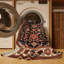 Tapis brun turc lavable à la machine-821781677