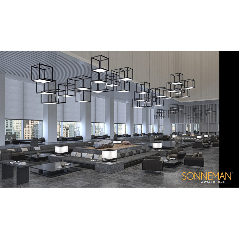 Cubix 12 - Light LED Chandelier, 12