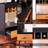 Boahaus Elara Coffee Bar Cabinet With Wine Rack And Drawer, Mid-Century Style-116612218