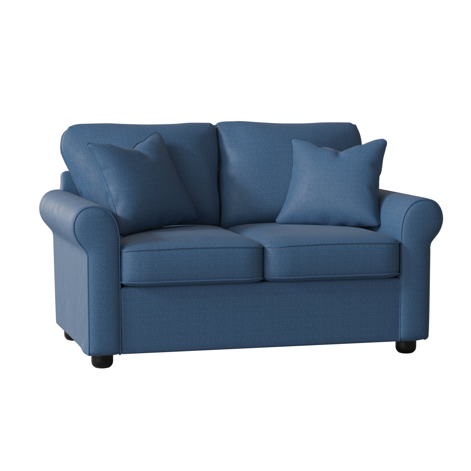 Warrington 60'' Upholstered Loveseat, Classic Indigo Denim
