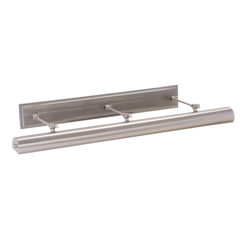 Oxford Wall Mounted Picture Light, Satin Nickel