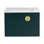 Meuble-lavabo de 28 po avec lavabo en céramique, pour petite salle de bain, meuble-lavabo-304661958