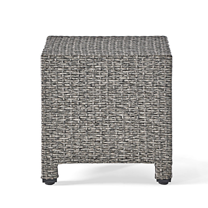 Outdoor Side Table, Black
