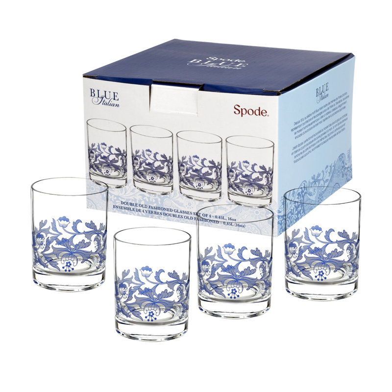 Verres Spode Blue Italian Dof 14 oz