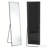 59" x 16" Aluminum Alloy Full Length Mirror, Rectangle Wall or Floor Standing Mirror with Stand-112878651-112878650-112878652
