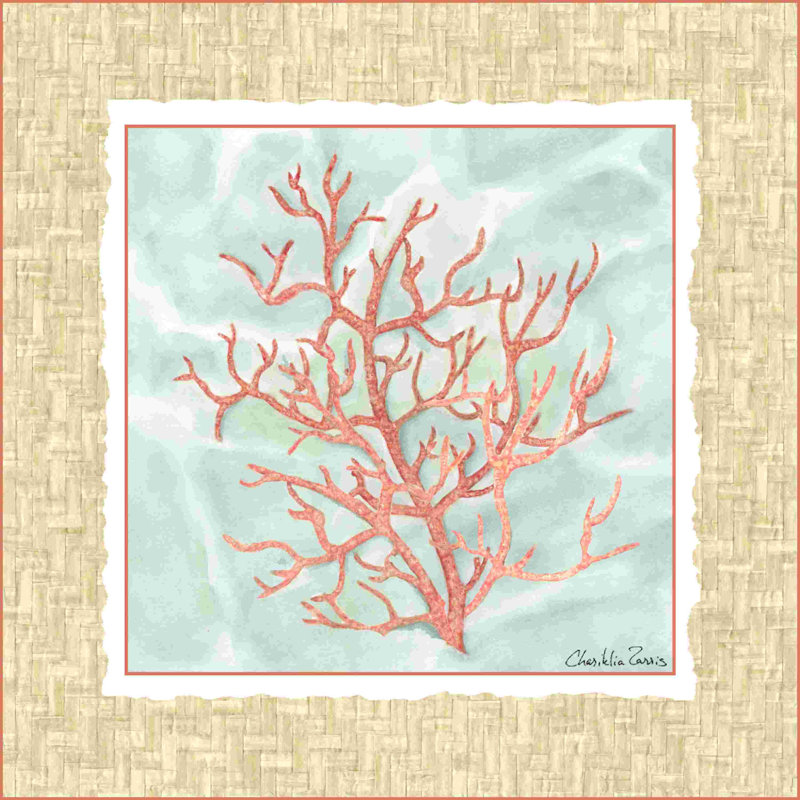 «Ocean Coral» par Chariklia Zarris, impression sur toile tendue