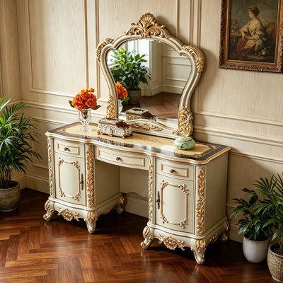 American style high-end luxury dressing table
