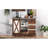 55.5" Farmhouse Kitchen Island With Drop Leaf, Kitchen Storage Island With Barn Door, Power Outlet, Rolling Kitchen Cart On Wheels With Spice Rack, For Home, Kitchen, Dining Room, White