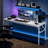 Mairah Adjustable Metal Base Computer Desk-662958701-662958702