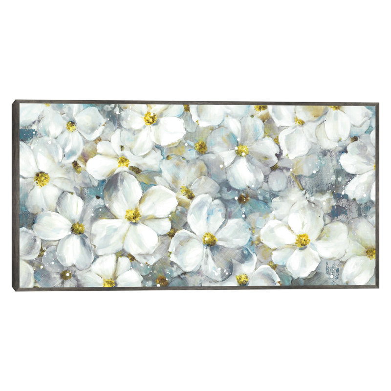 White Essence by Sandy Doonan Canvas Art Print, 29" H x 55" W x 1.5" D