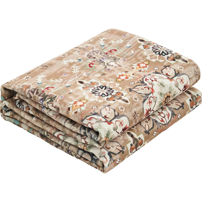 Large Area Rug 6 X 9 Ft Anti-Skid Tear-Resistant Floor Mat Vintage Brown Green, Rectangle 6" x 9"
