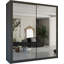 Branca Sliding Mirror Door Wardrobe with Shelves & Hanging Rails – Space-Saving Bedroom Storage – Multiple Sizes-1734031201-1734031210