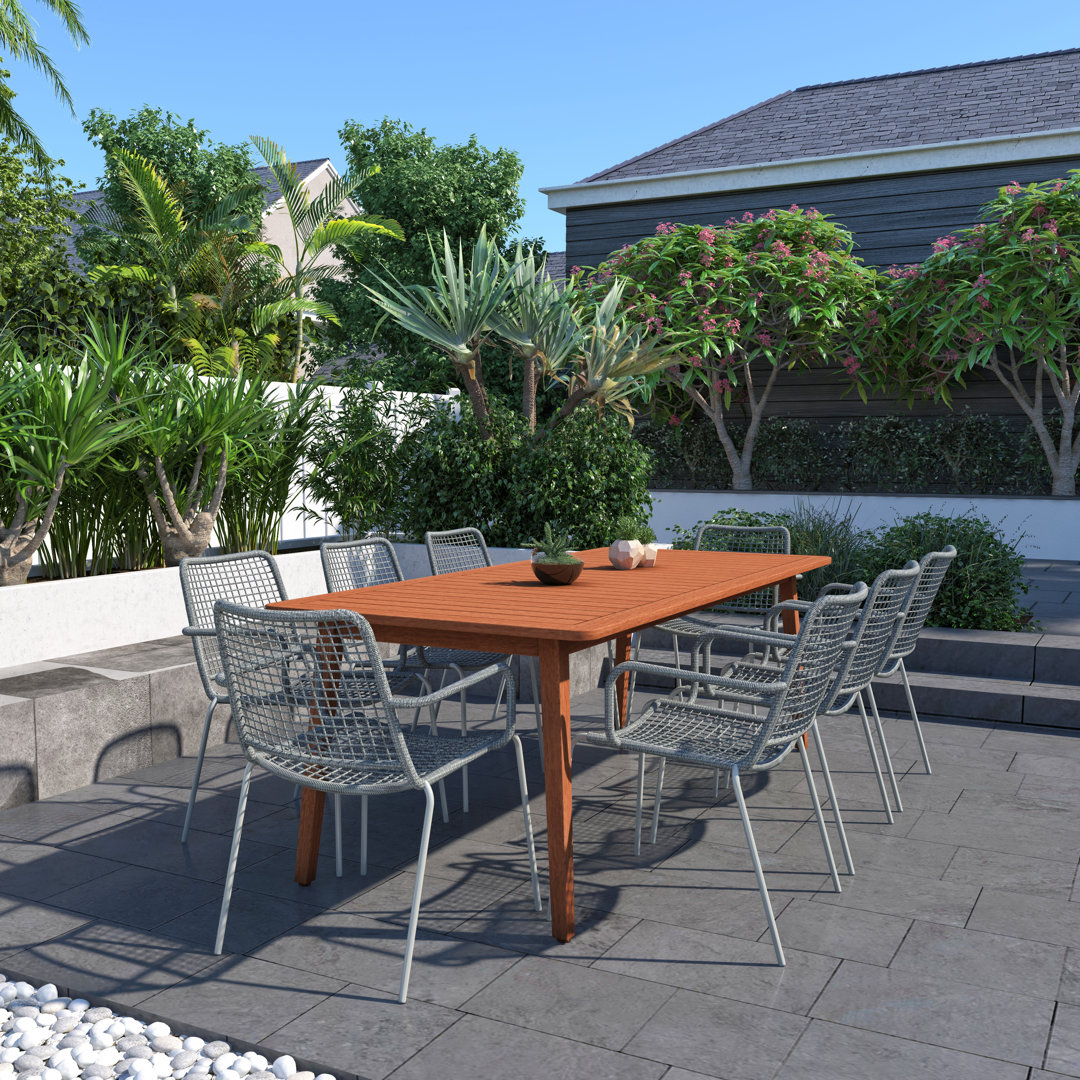Anautica 8 - Person Patio Dining Set with Rectangular Table Lark Manor™