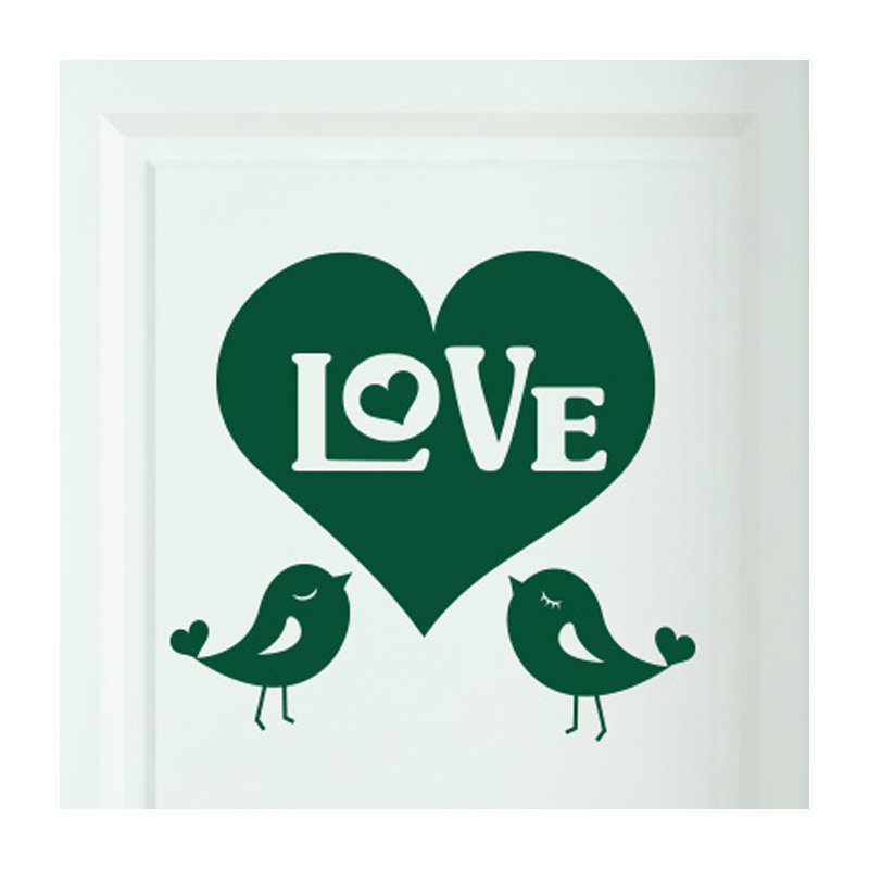 Wall Decal, Dark Green