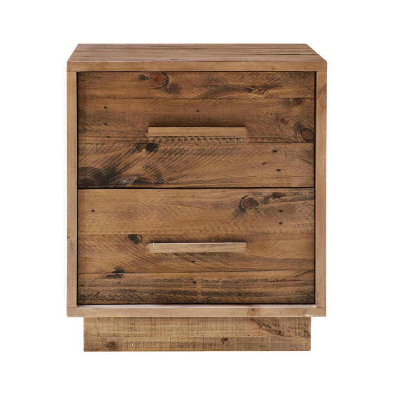 Table de chevet 2 tiroirs Hunstant