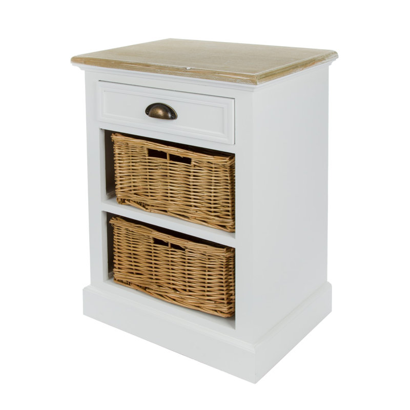 Toscana 47cm W Bedside Table