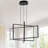 Vollmer 3-Light LED Square/Rectangle Chandelier Remote Dimmable -702074716-614535266