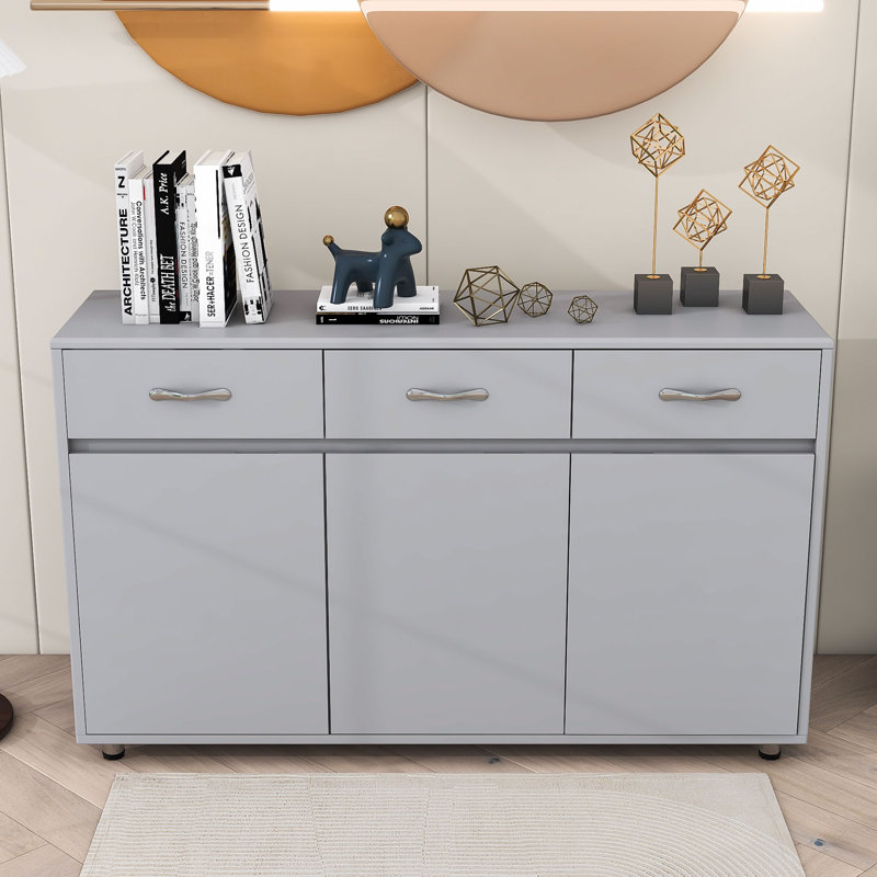 Gemina Accent Cabinet, Gray