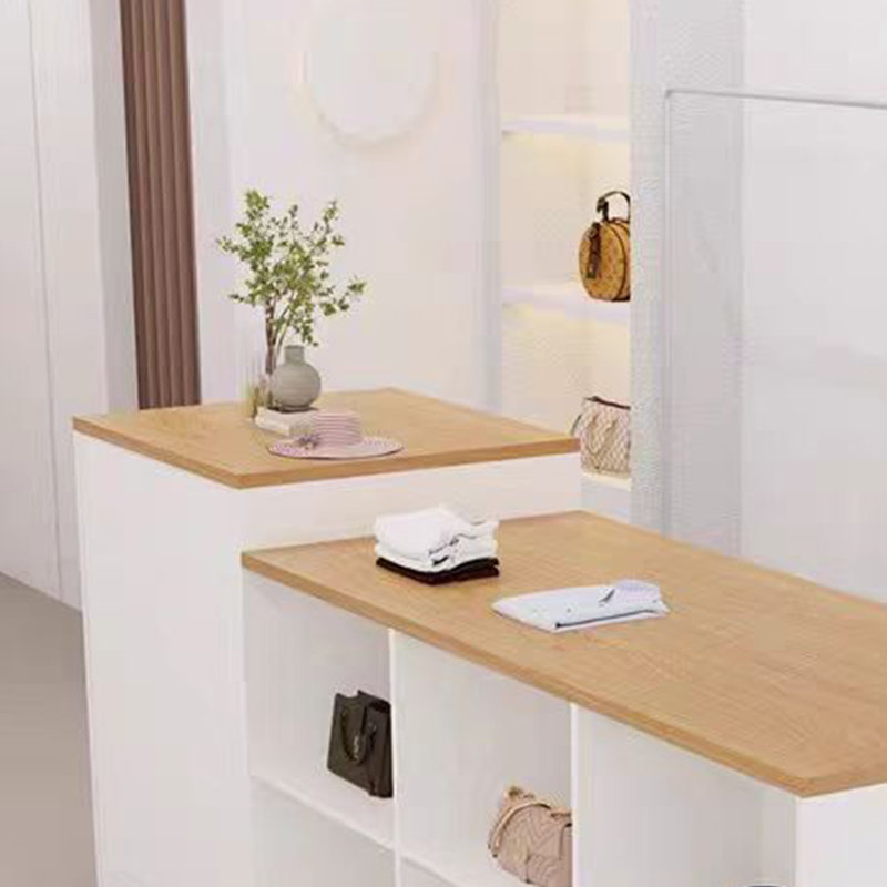 Vitrine moderne et simple, H 35,43 po x l 70,86 po x P 23,62 po