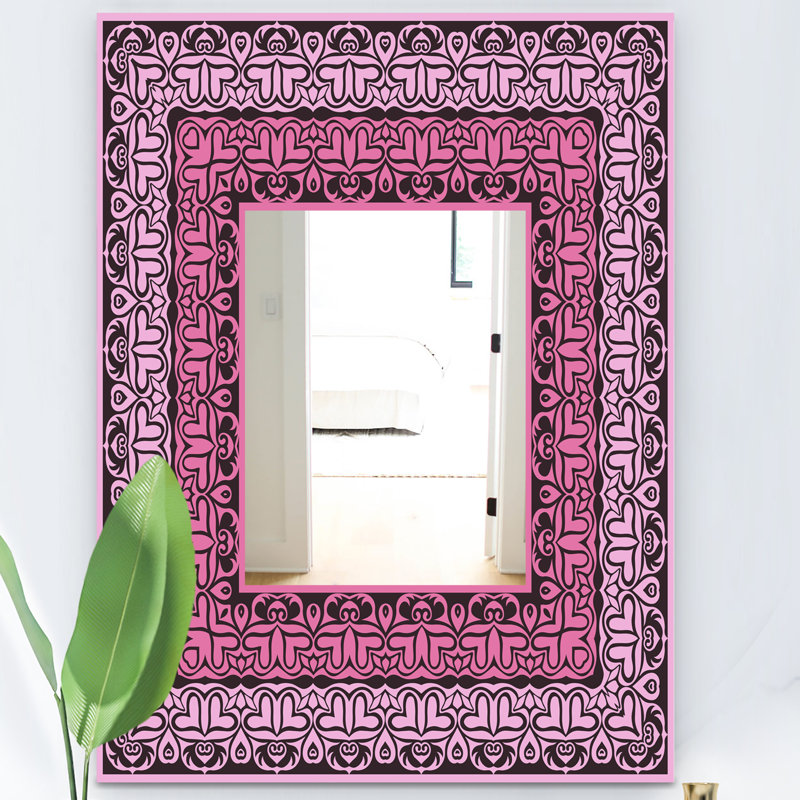 Miroir mural Hearts, H 39,4 po x l 29,5 po