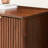 Modern Fluted Sideboard with Curved Edge, 6-Door Large Buffet Cabinet for Kitchen And Living Room-879265392-879265393