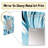 Parkton Blue And White Zebra Abstract Harmony - Abstract Unique Wall Mirror Decor, Abstract Large Mirror, Printed Metal Art-337002574