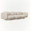 Canapé 3 places Yannely - Beige-Pierre-17276599-17276595