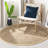 Calidia Natural Fiber Hand Woven Jute Solid Color Rug-619783572