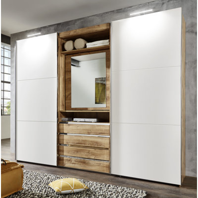 Branchburg 2 Door Manufactured Wood Wardrobe
