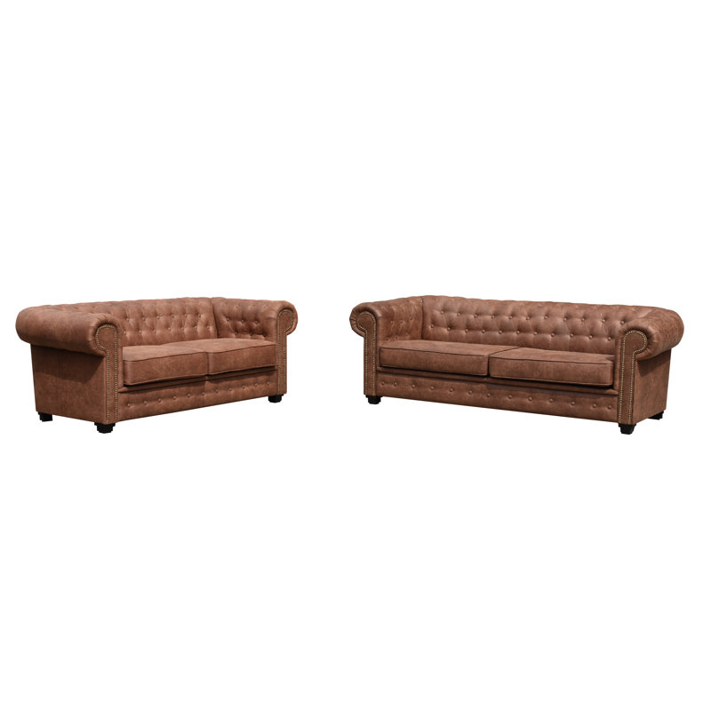 Haverly 3+2 Chesterfield Sofa Set
