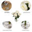 Arrangement de roses en soie dans un vase-168101050