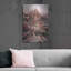 «Abstract City» par Andreas Magnusson, art mural en métal, 24 po x 36 po