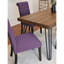 Ensemble de salle à manger 5 pièces, table à manger en épingle à cheveux avec 4 chaises, 4 options de couleurs-1278254896-1278254897-1278254910