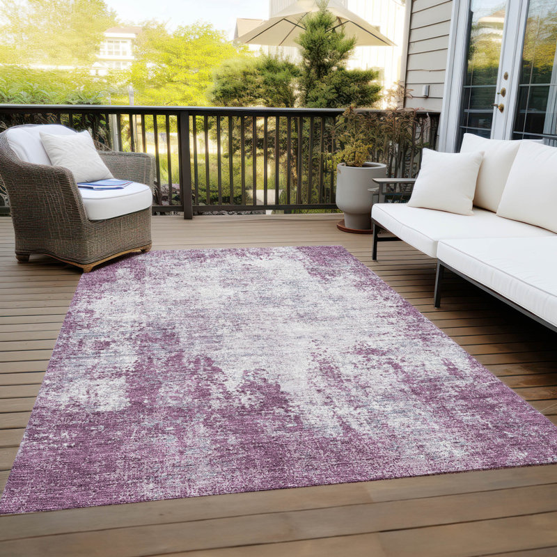 Tapis rectangulaire Aleighna avec envers antidérapant, Rectangle 10 pi x 14 pi