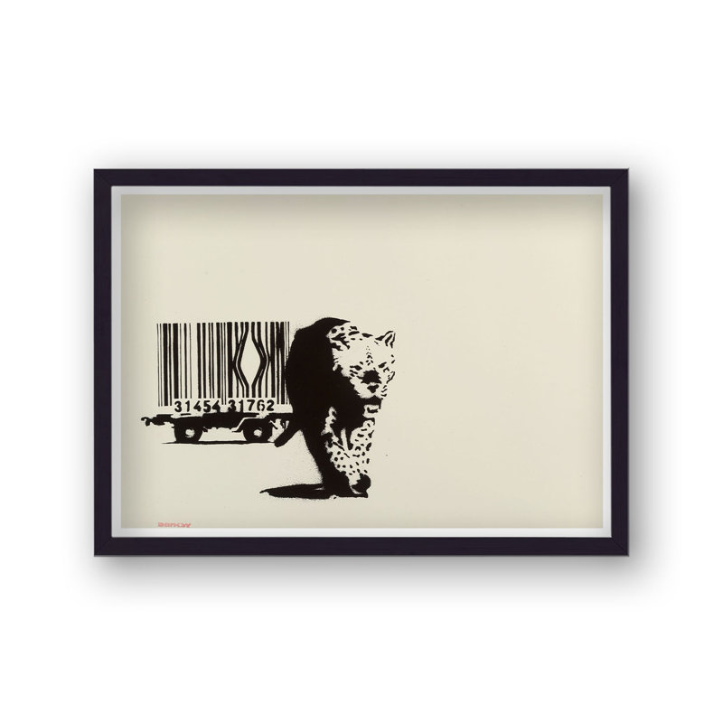 Editions Barcode by Banksy - Single Picture Frame Print