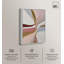 Décoration murale dorée «Golden Split I» par Art Remedy, cadre blanc, 36 x 54-612167713-612167726