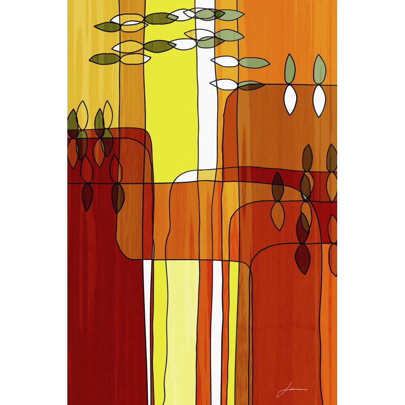 Uplift I by James Burghardt - Wrapped Canvas Painting, 76cm H x 51cm W x 3.8cm D