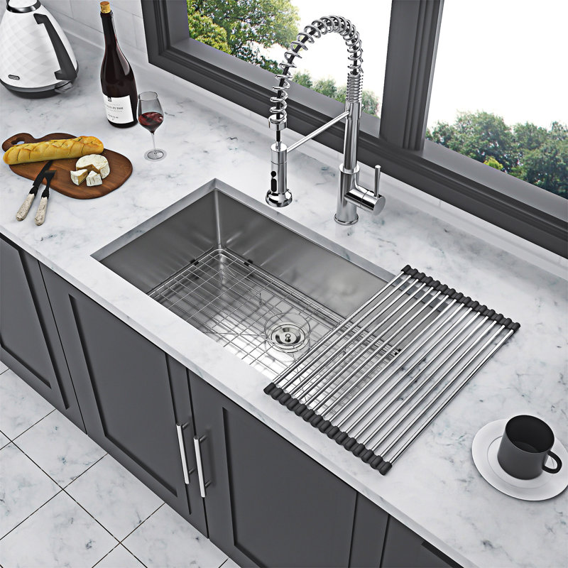 Undermount Kitchen Sink Single Bowl