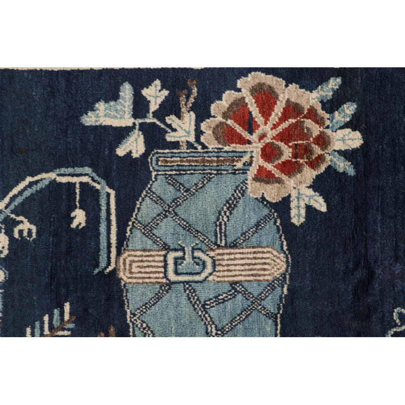 One-of-a-Kind 4'9" X 6'7" Hand Knotted Area Rug