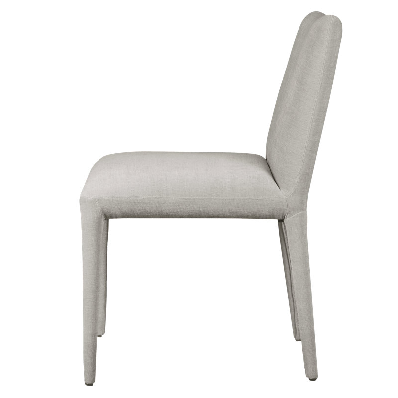 Calla Upholstered Dining Chair, Dove Performance Chenille