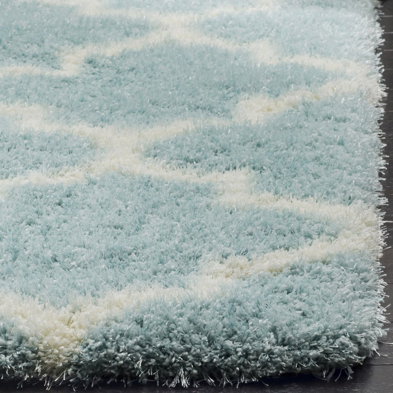 Tapis à poils longs Bertl Sgm-Montreal, Carré 6 pi 7 po