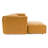 Hasting - Modern Ochre Fabric 5-piece Modular Sectional Sofa