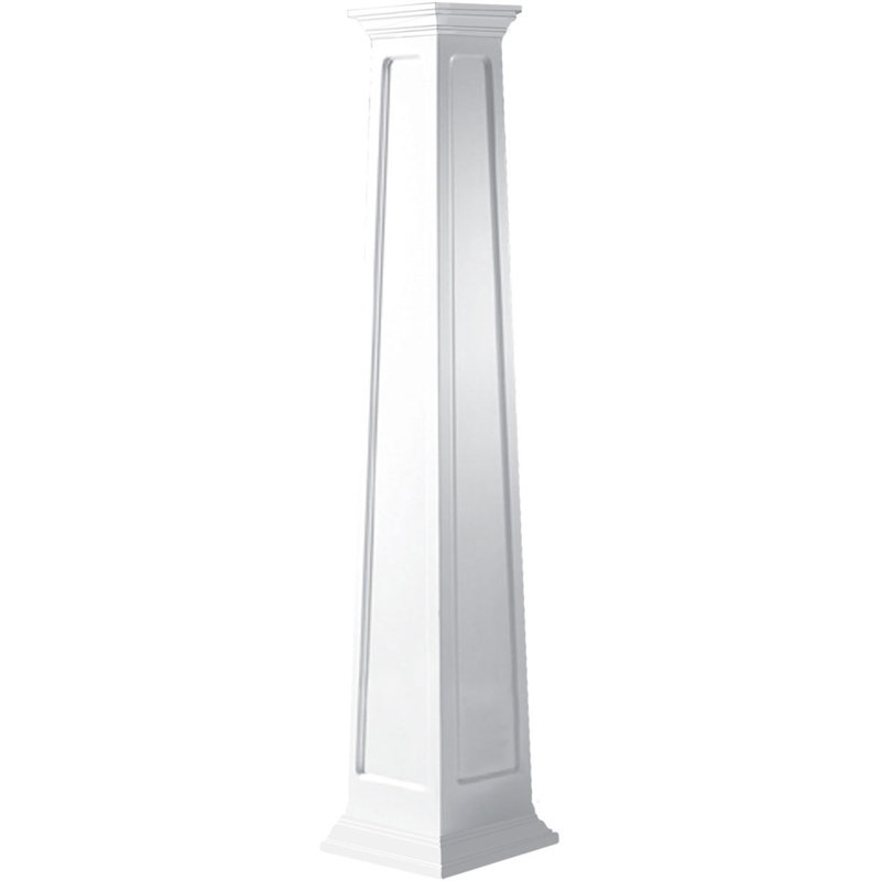 Endura H W D PVC Panel Post, 48" H x 23.63" W