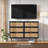 Rattan 6 Drawer Dresser-1989019810